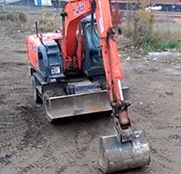 HITACHI ZX 140W-3